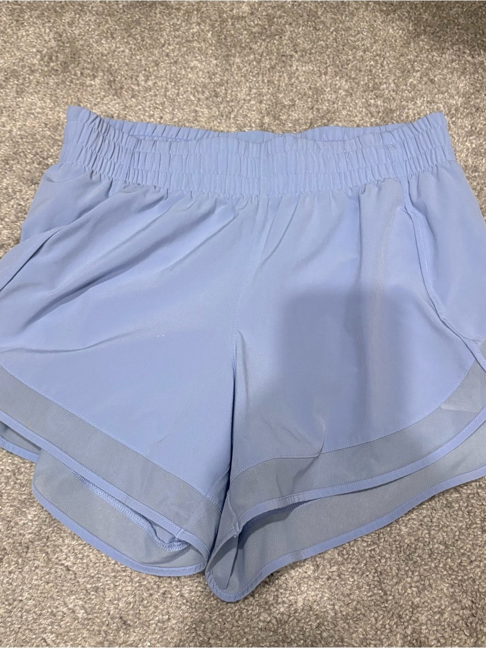 Athleta Light Blue Women's Athletic Shorts